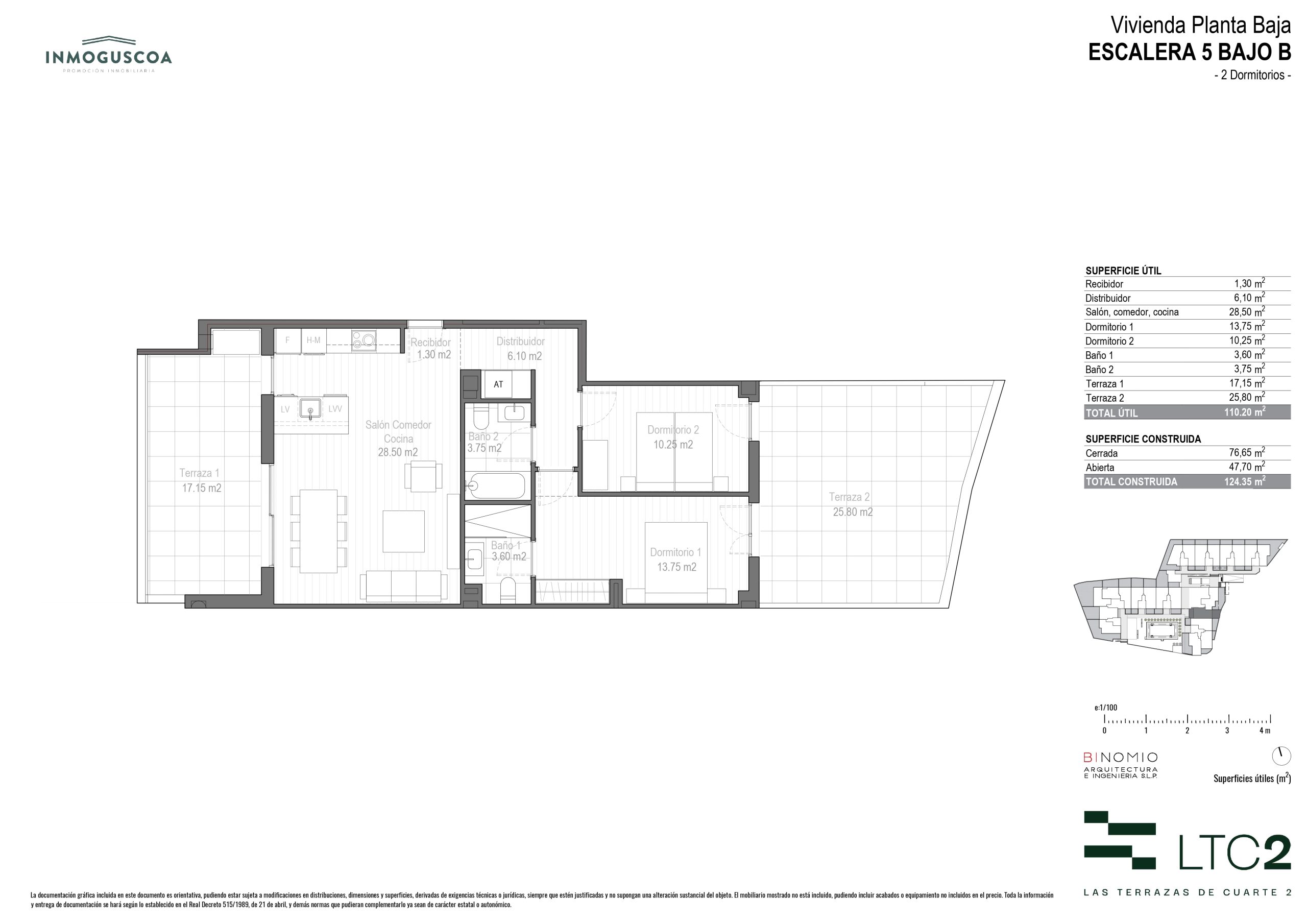 Plano de Esc5, BAJO B