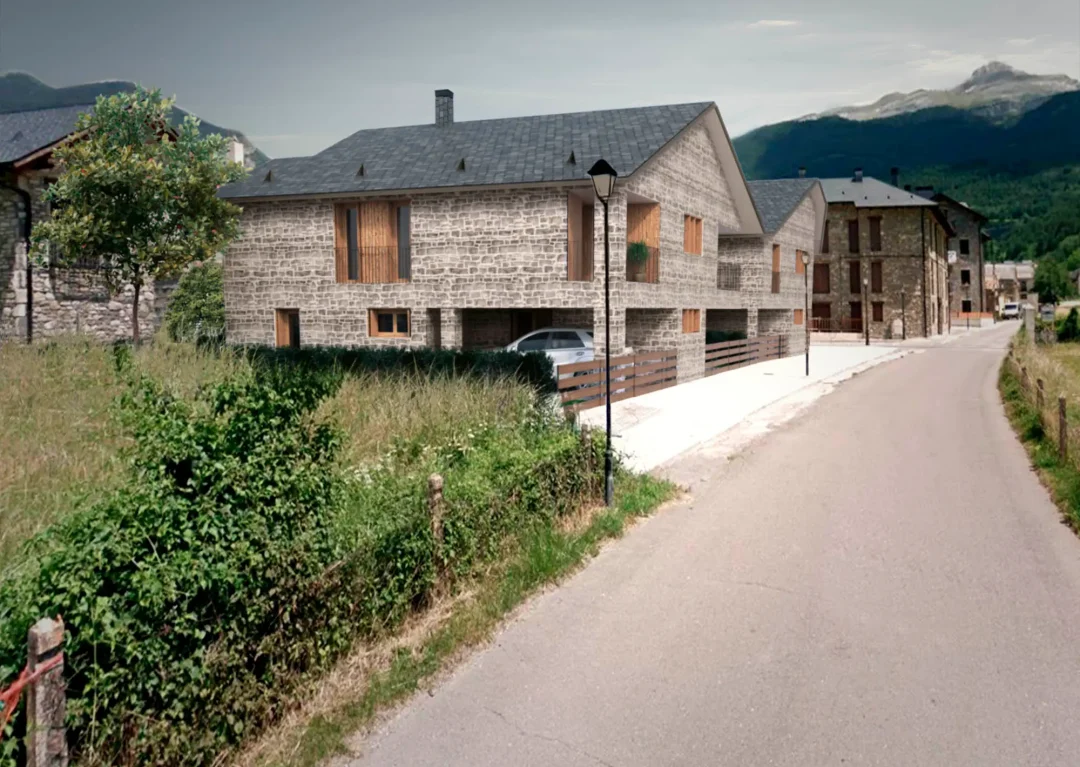 Chalets de montaña - Inmoguscoa - Venta de viviendas en Villanua