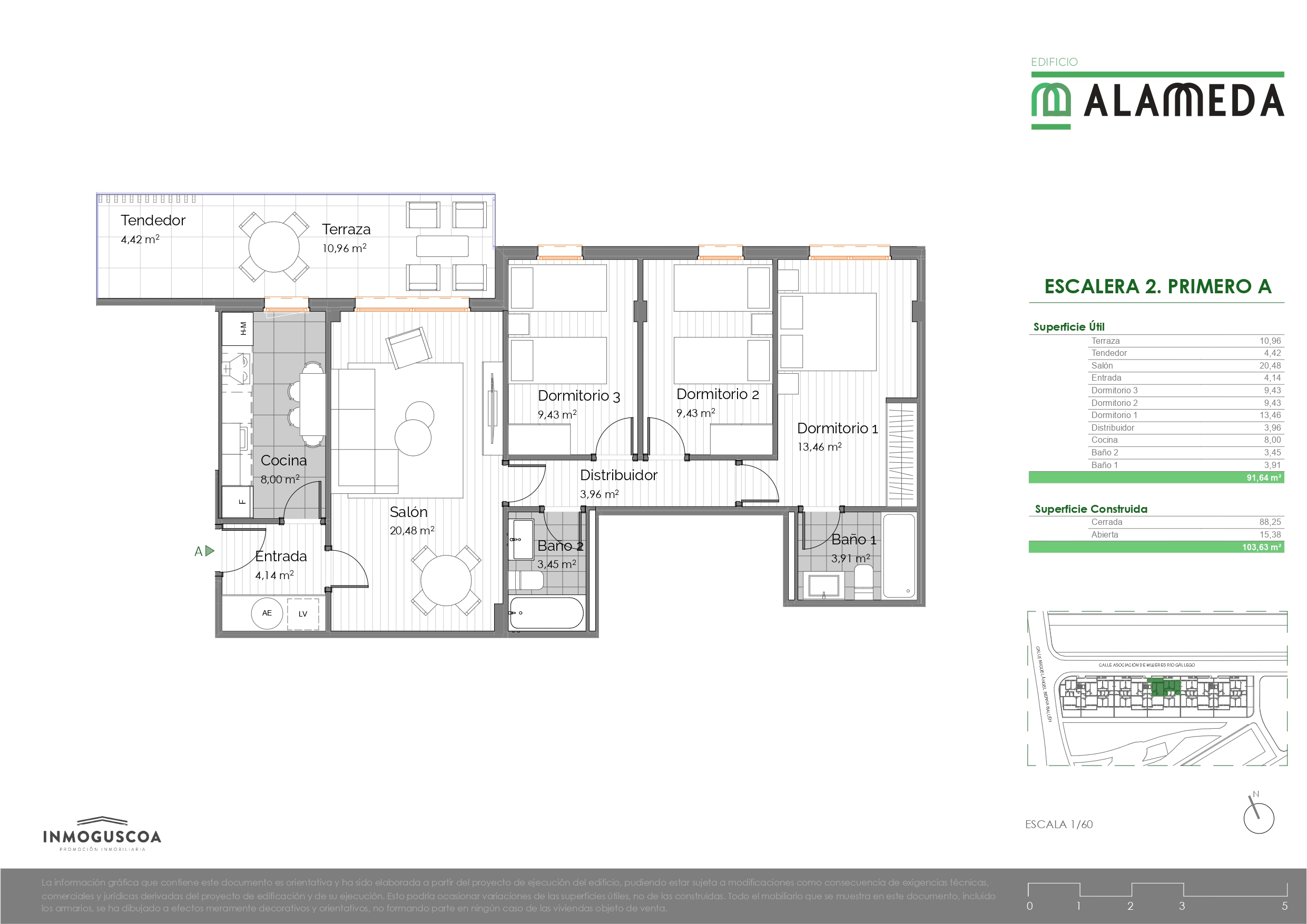 Plano de FASE 1 Esc2, 1ºA